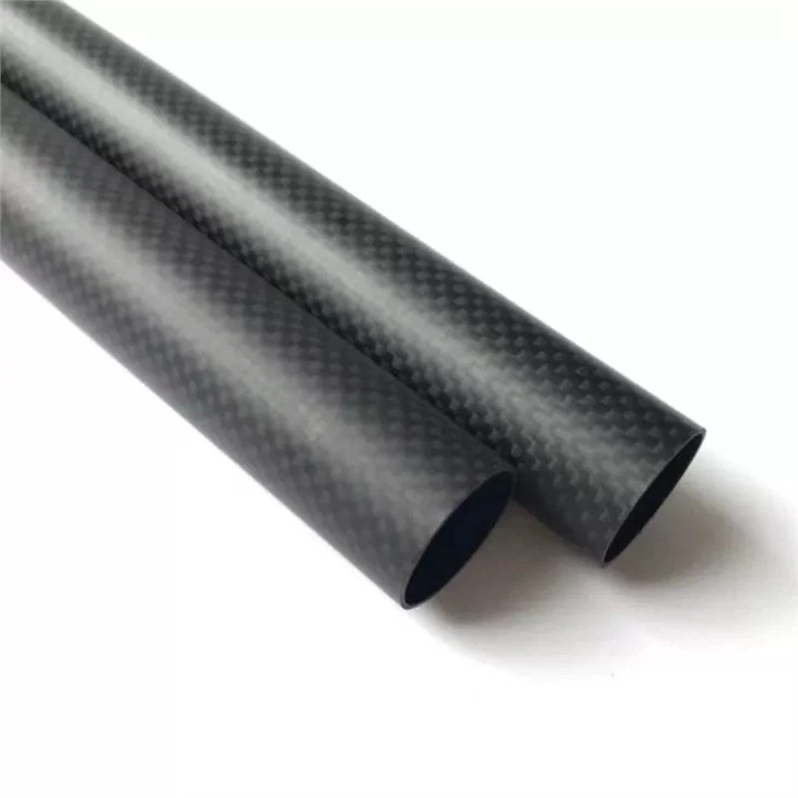 matte carbon tube